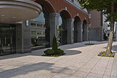 光塩学園前歩道(北海道)使用製品:洗出平板