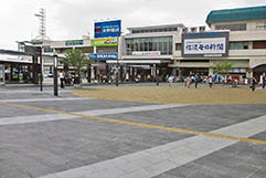 松本駅 研磨平板