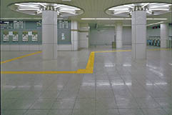 地下鉄名古屋駅(愛知県)研磨平板