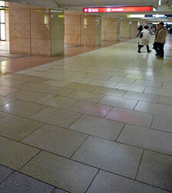 日本橋駅(東京都)研磨平板