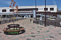 富沢駅 洗出平板